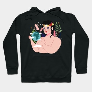 Fair Skin Mother Earth Hoodie